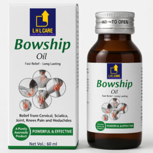 Bowship Oil 60ml – Ayurvedic Pain Relief for Joints, Back, Neck & Knees
