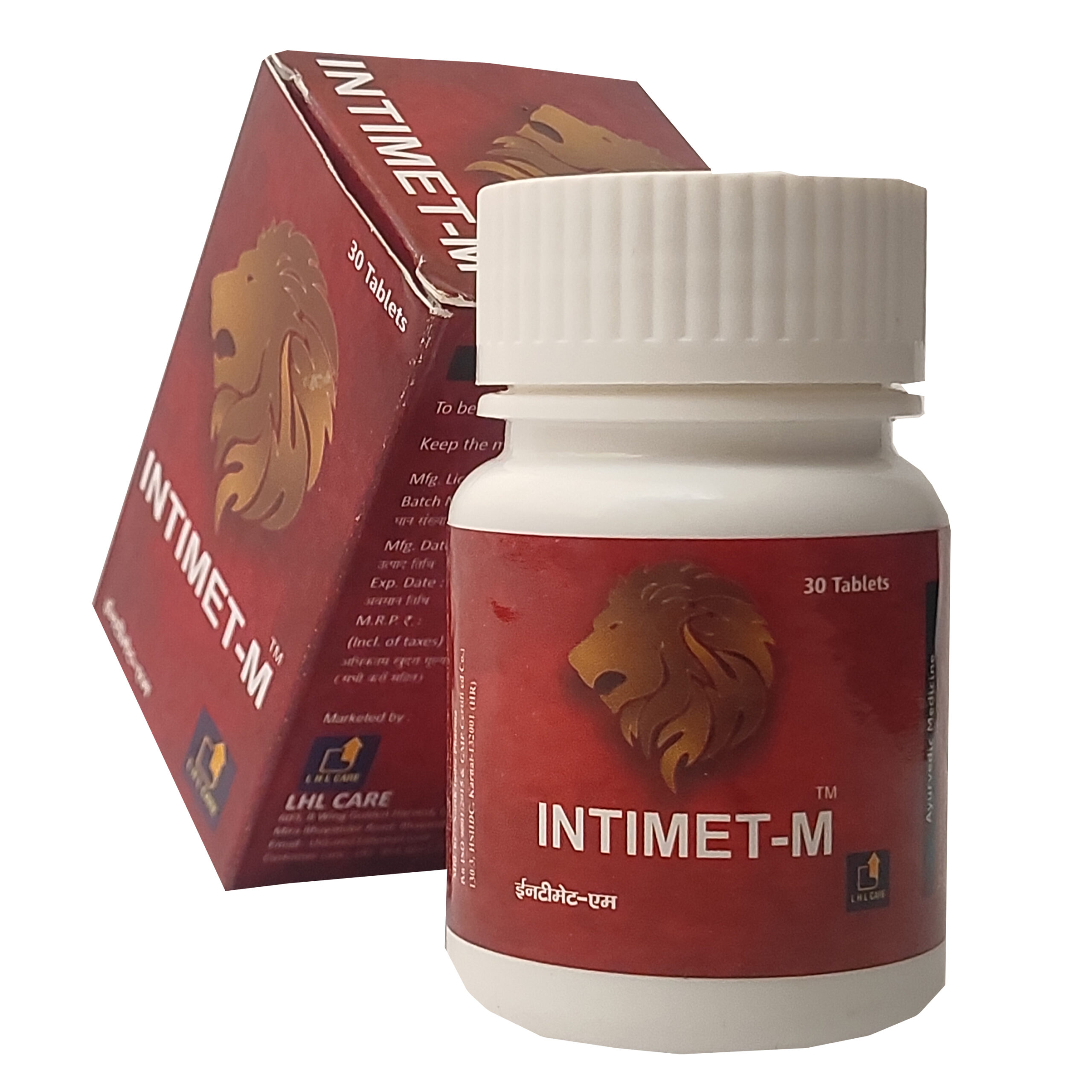 Intimet-M Ayurvedic Vitality & Stamina Tablets for Men – 60 Count